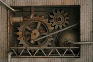 Business Efficiency Gears Automation